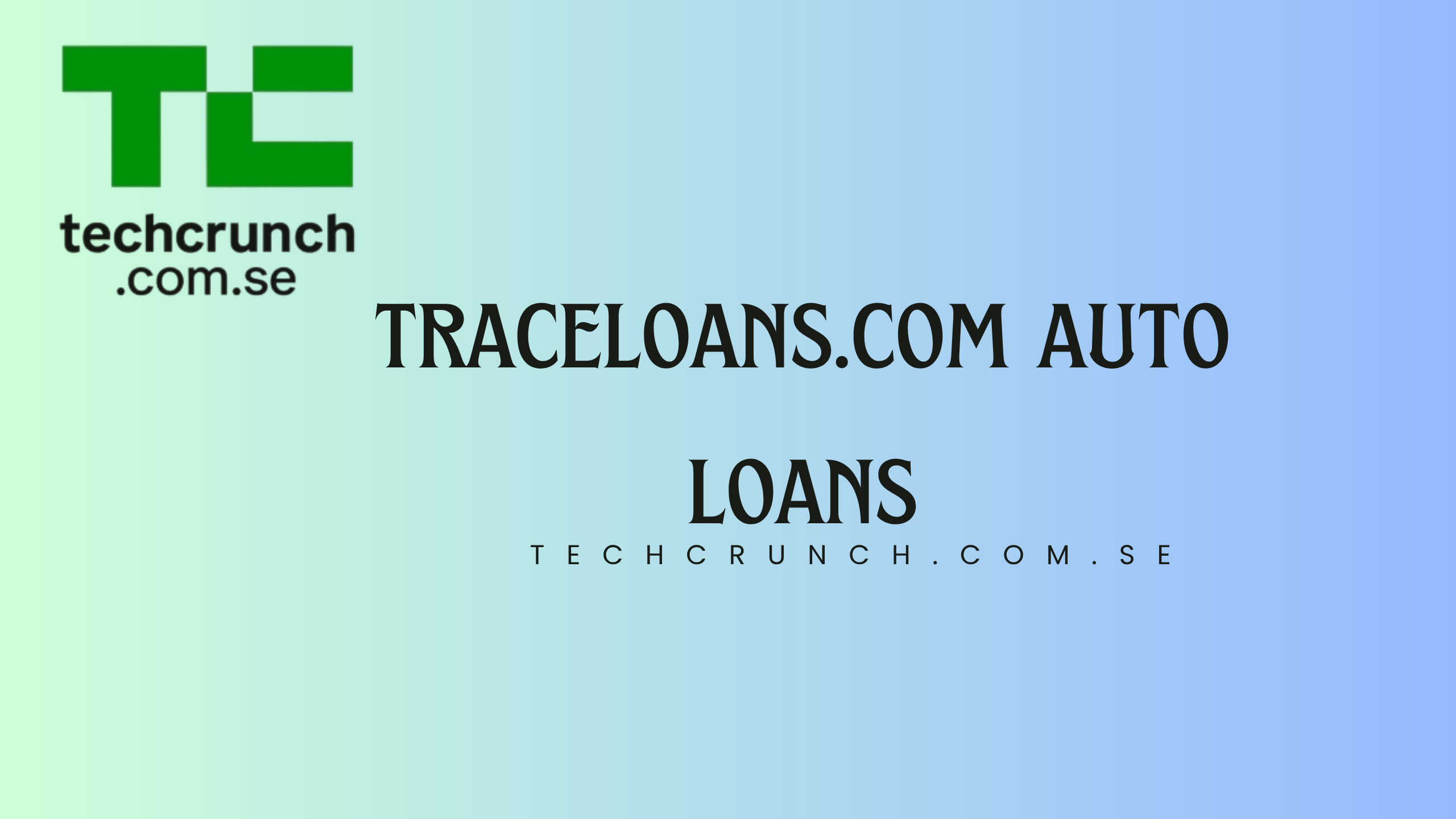 traceloans.com auto loans