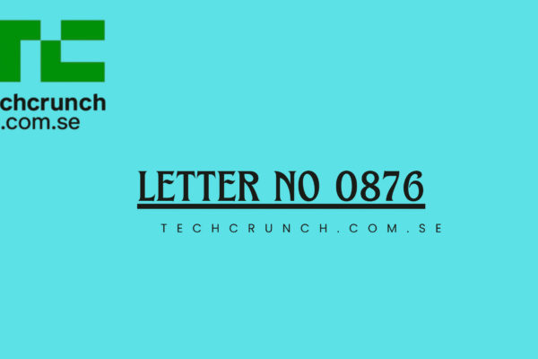 letter no 0876