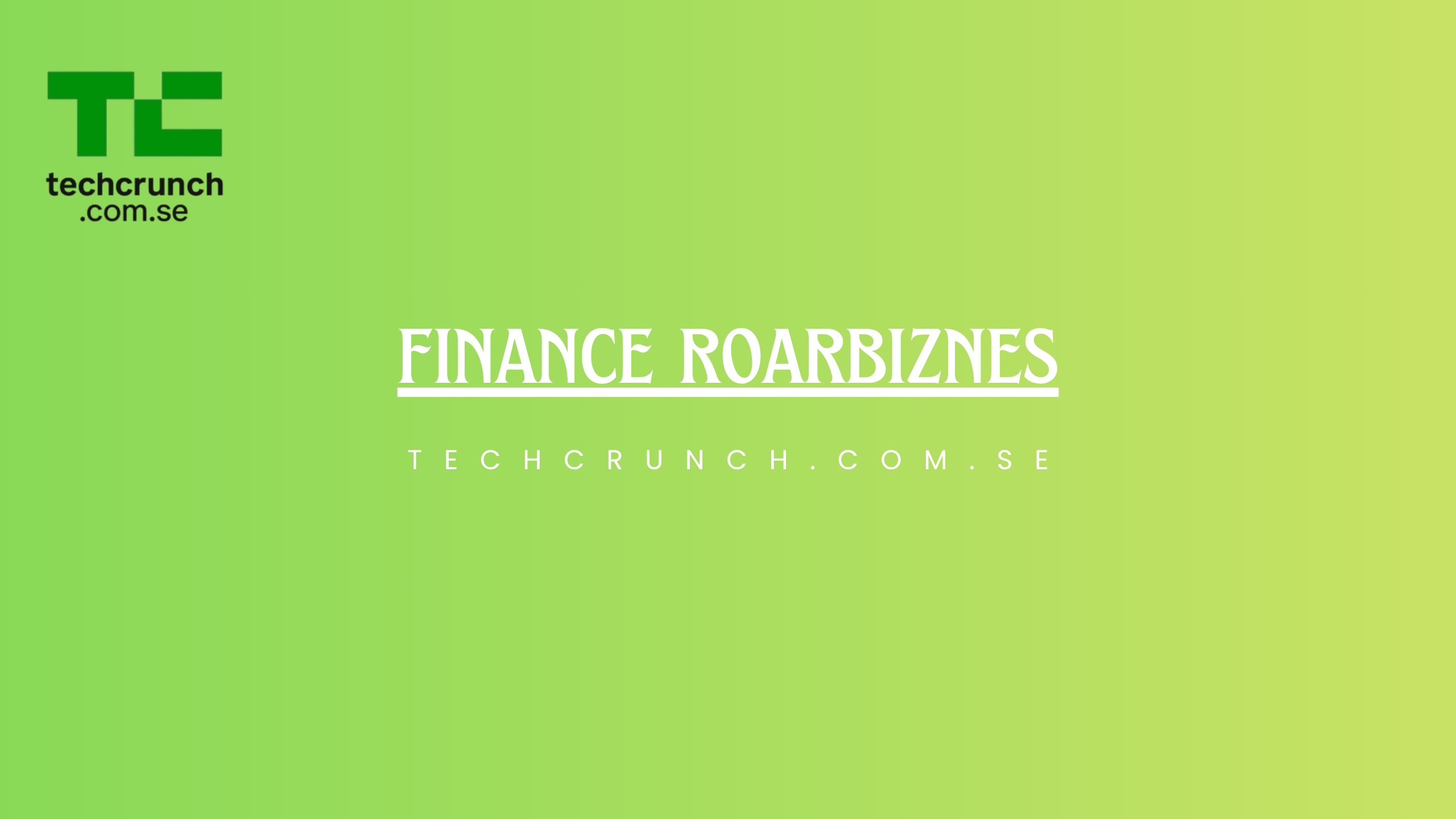 finance roarbiznes