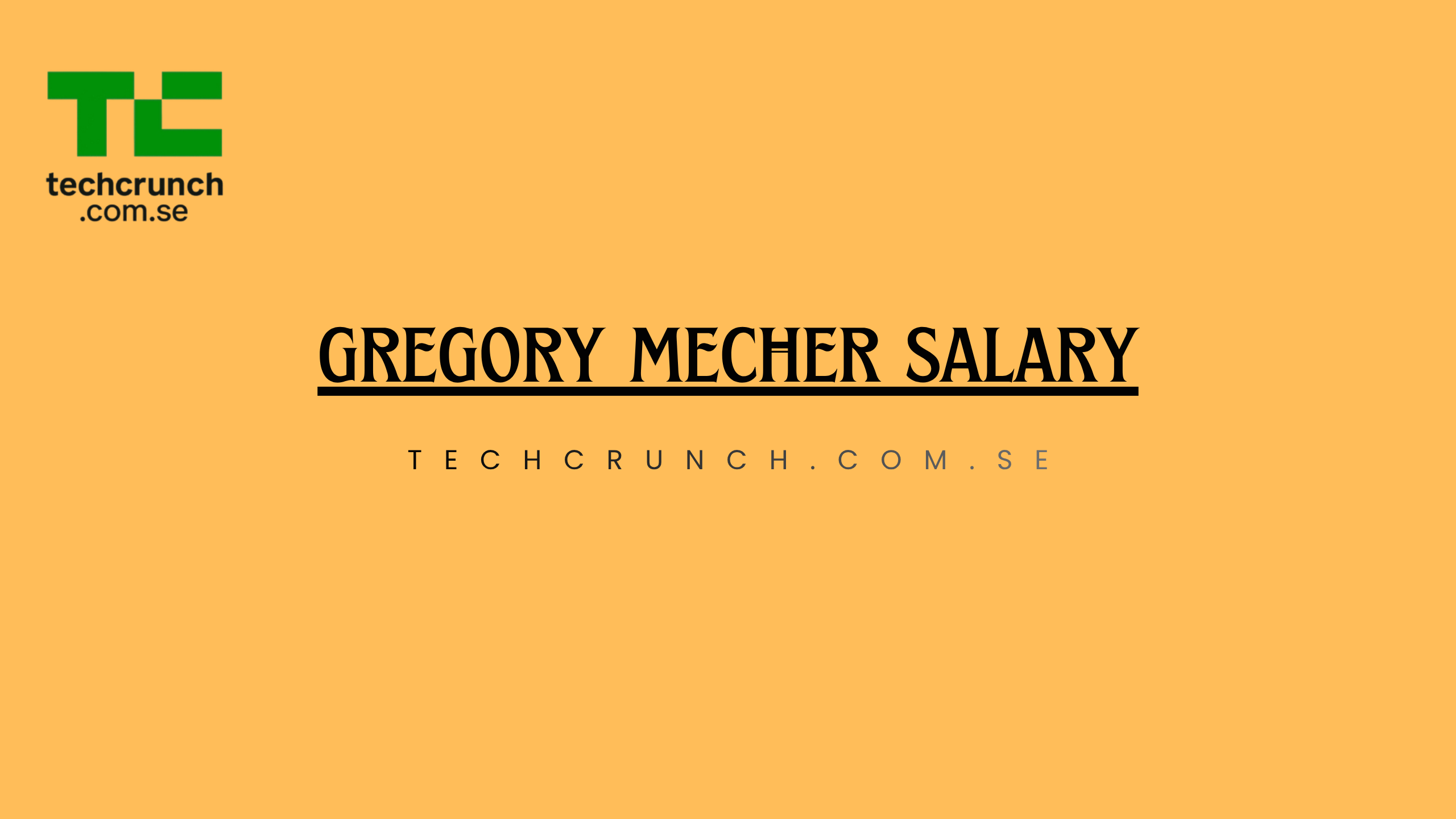 gregory mecher salary