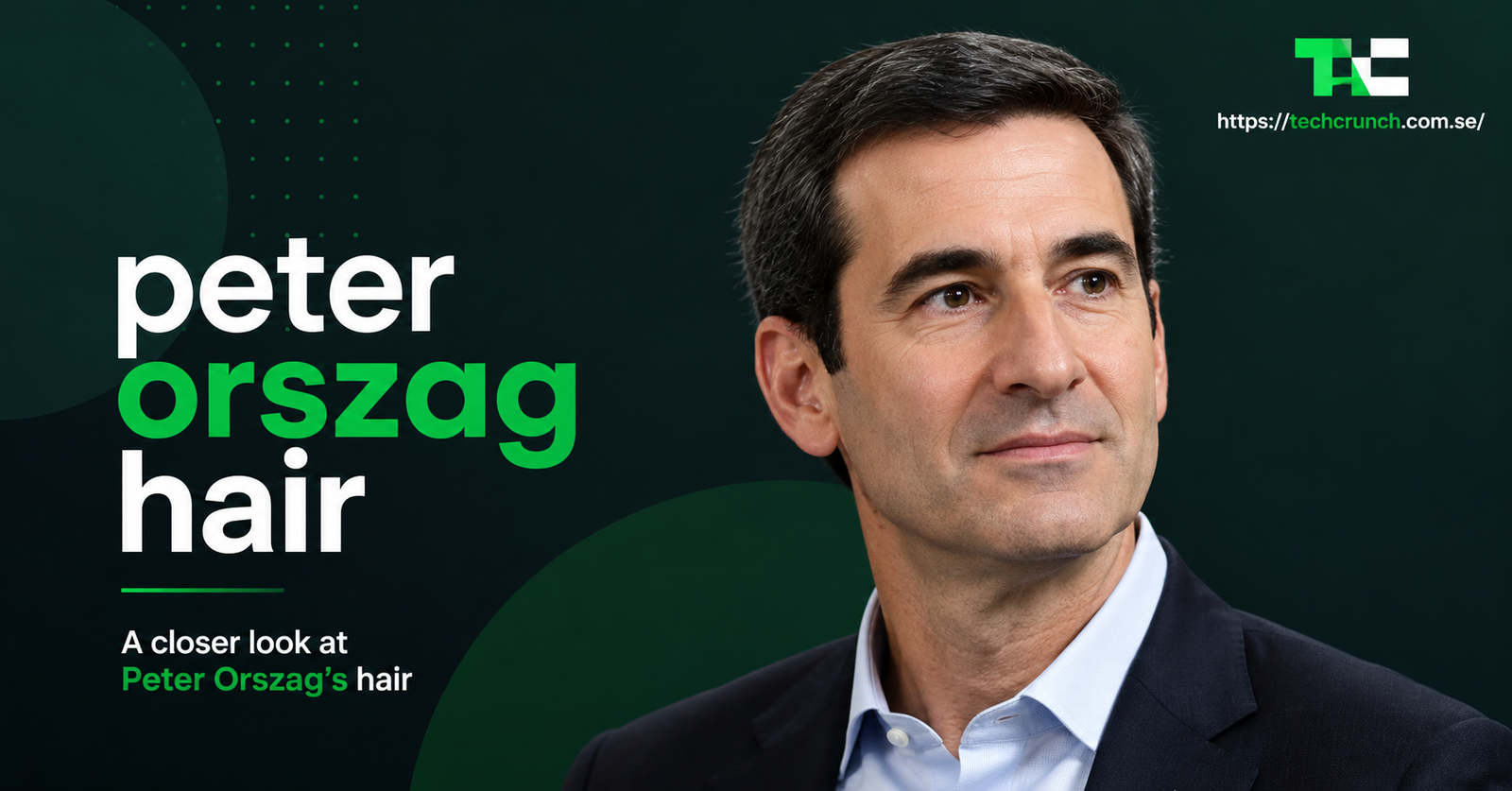 peter orszag hair