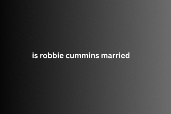 is robbie cummins married